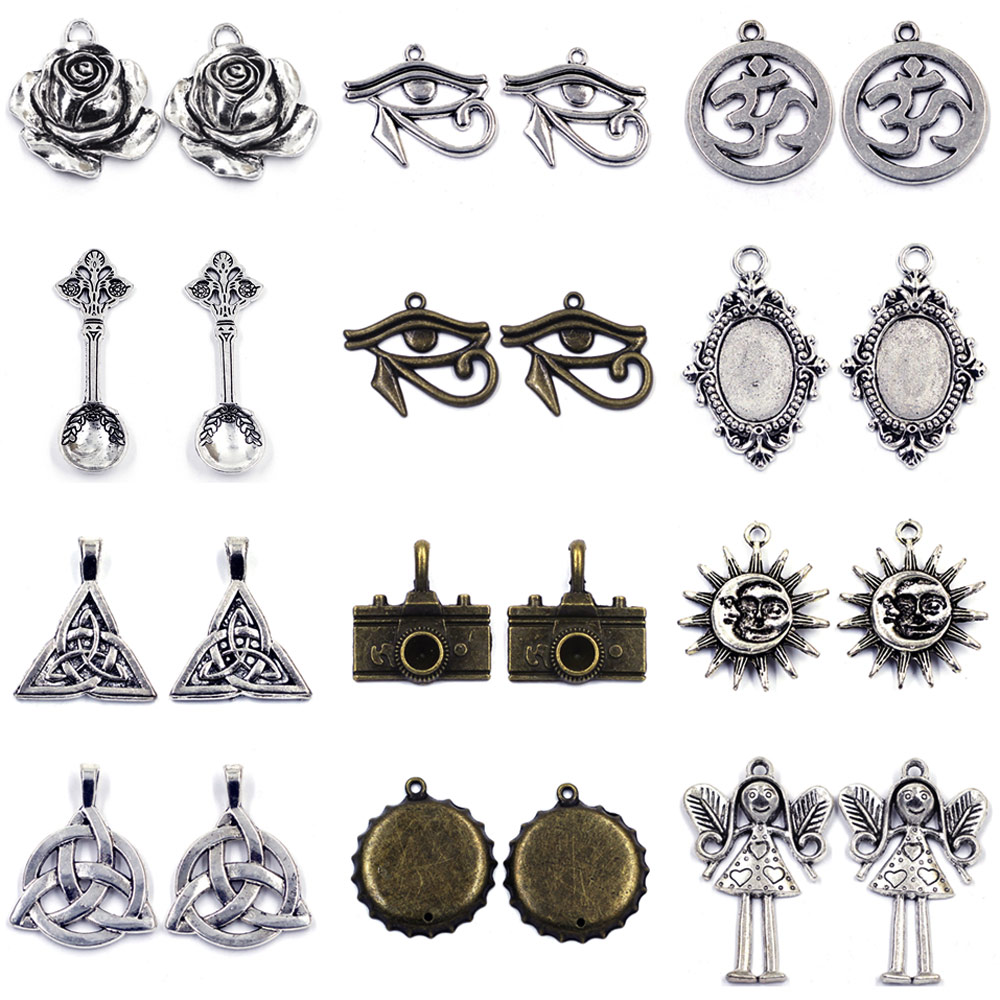 Jewelry Making Videos - 10 adet Kolye Kamera Açısı Gül