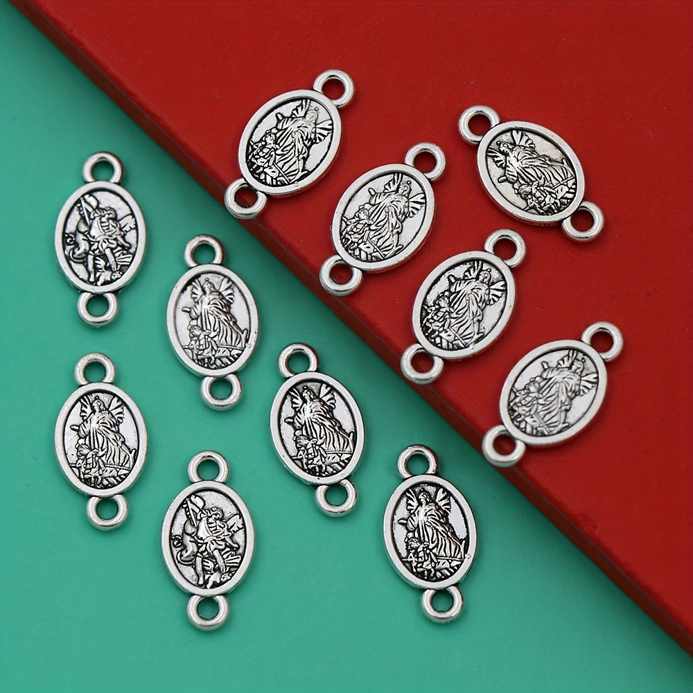 Jewelry Making Michaels - LZsilver 27 adet 16.8x8.6mm ST MICHAEL