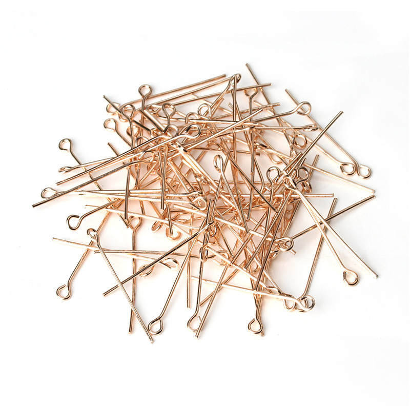 Jewelry Making Jig - 200 adet/grup 50mm Gül Altın Renk