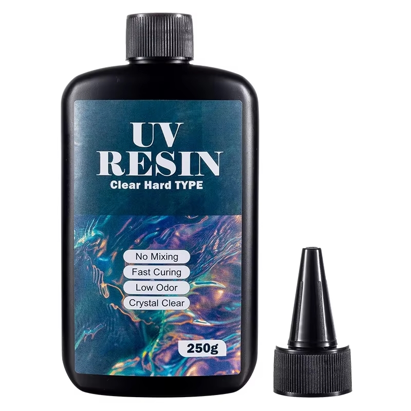 Resin Mold Jewelry - 100g/250g Şeffaf UV Reçine Sert Tip