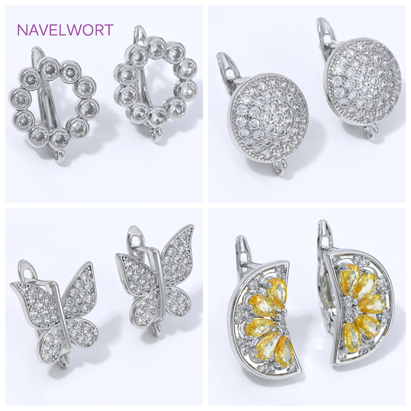 Jewelry Making Kits - 18 Ayar Altın Kaplama Yelpaze Şeklinde