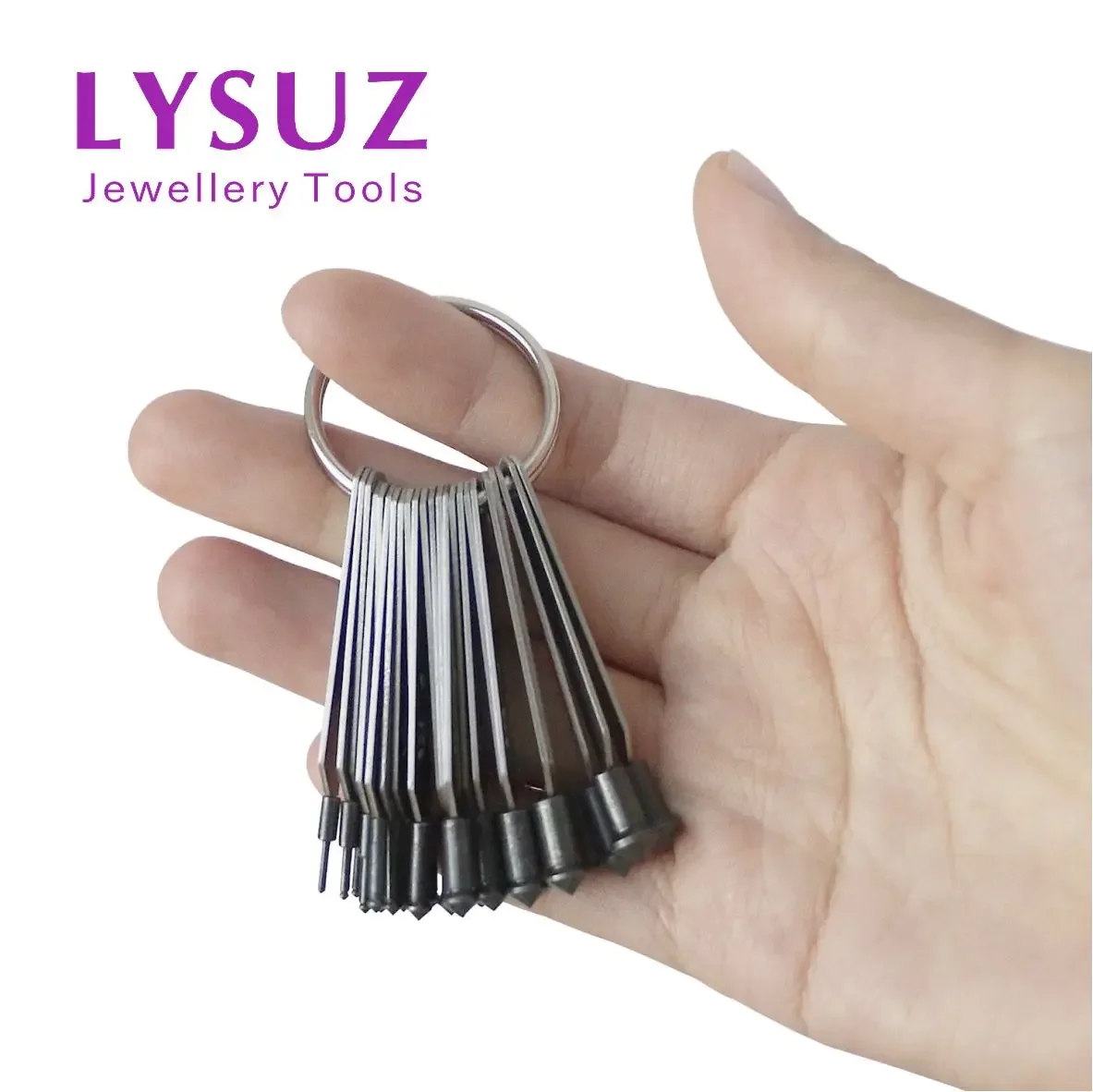 Jewelry Making Process - Elmas Yüzük Ölçer Ölçme Aracı 1.0-6.5mm