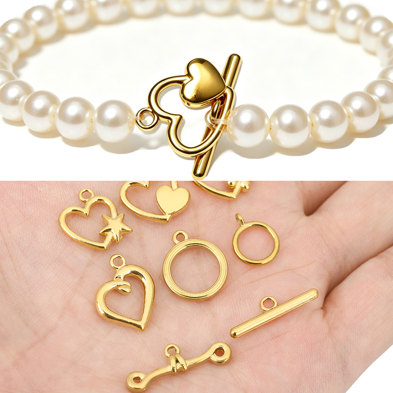 Jewelry Making Brass - 5 set PVD Solmaz Paslanmaz Çelik