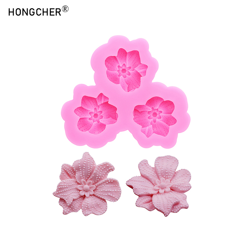Resin Mold Jewelry - Telefon Kılıfları için Puantiyeli Çiçek Desenli