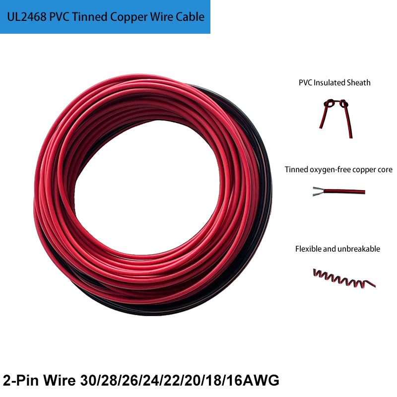 UL2468 PVC 2-Pin Tel Kalaylı B - Wire 22 Gauge Copper incelemesi ve fiyatı