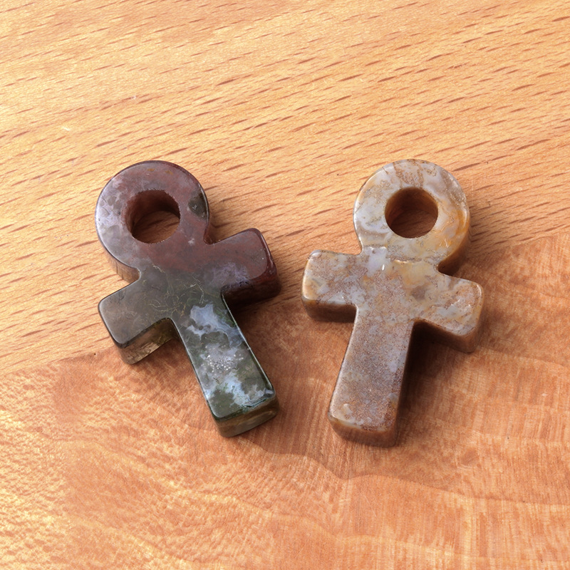 Renkli Akik Ankh Çapraz Kolye  - Jewelry Making Michaels incelemesi ve fiyatı