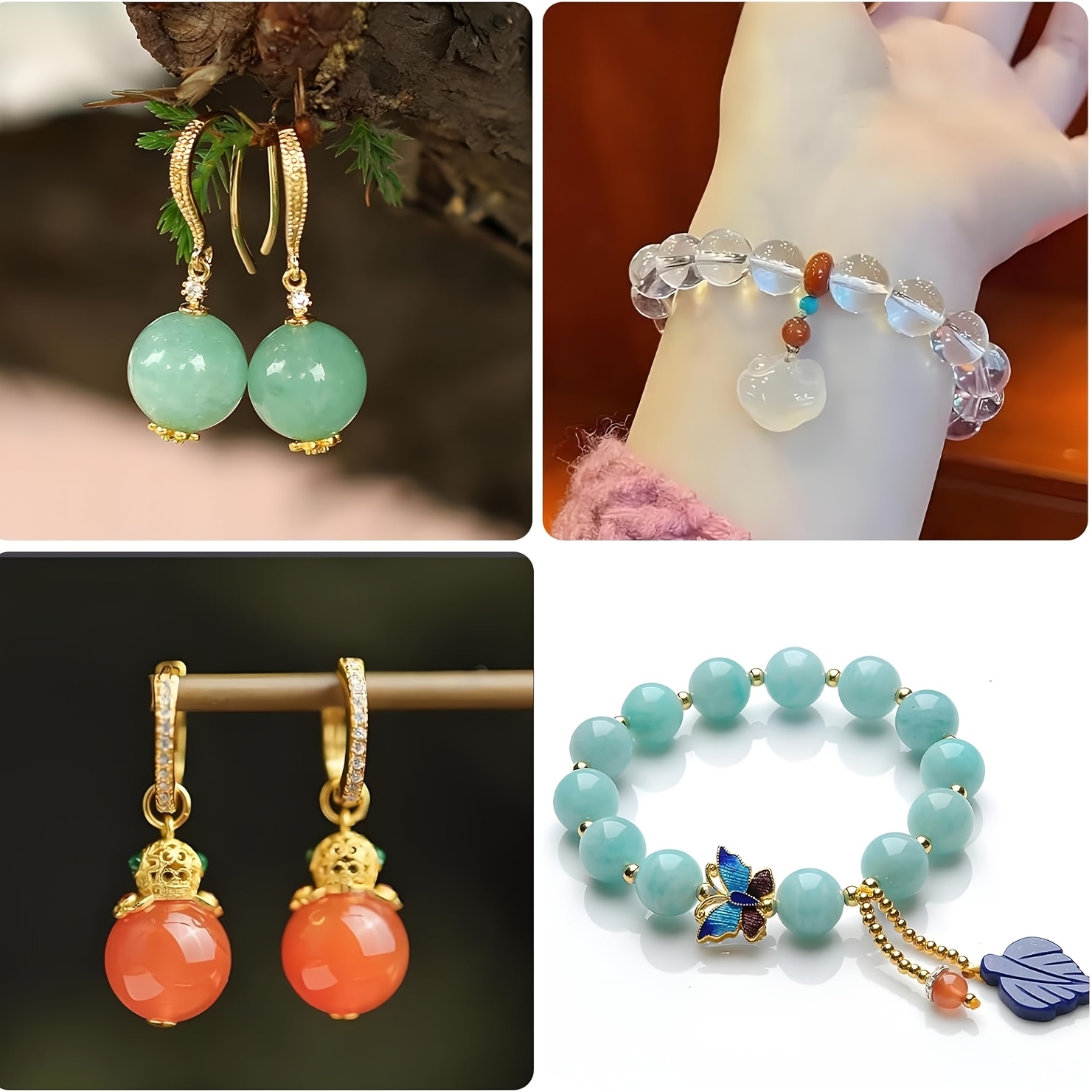 İki Delikli Küresel Silikon Bo - Resin Mold Jewelry incelemesi ve fiyatı
