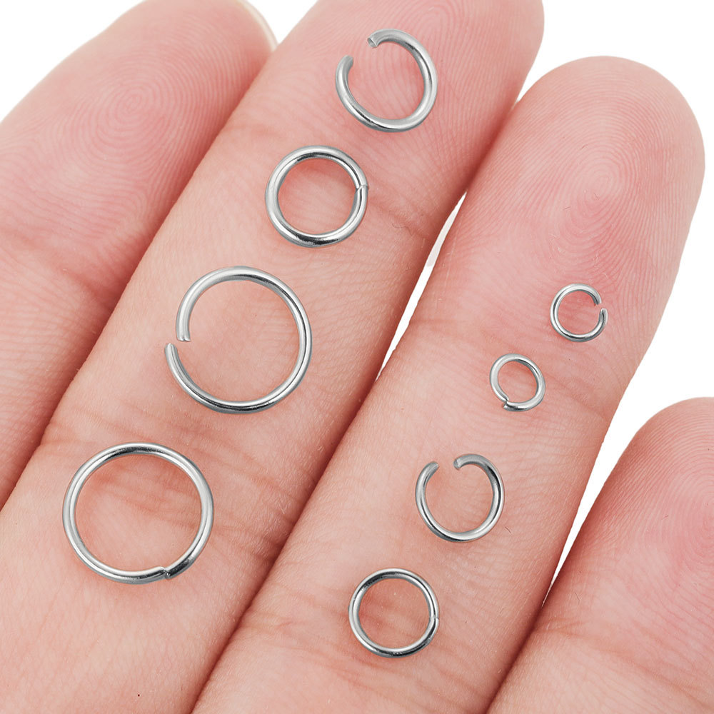 1200 adet Paslanmaz Çelik Atla - Jewelry Making Closed Jump Rings incelemesi ve fiyatı