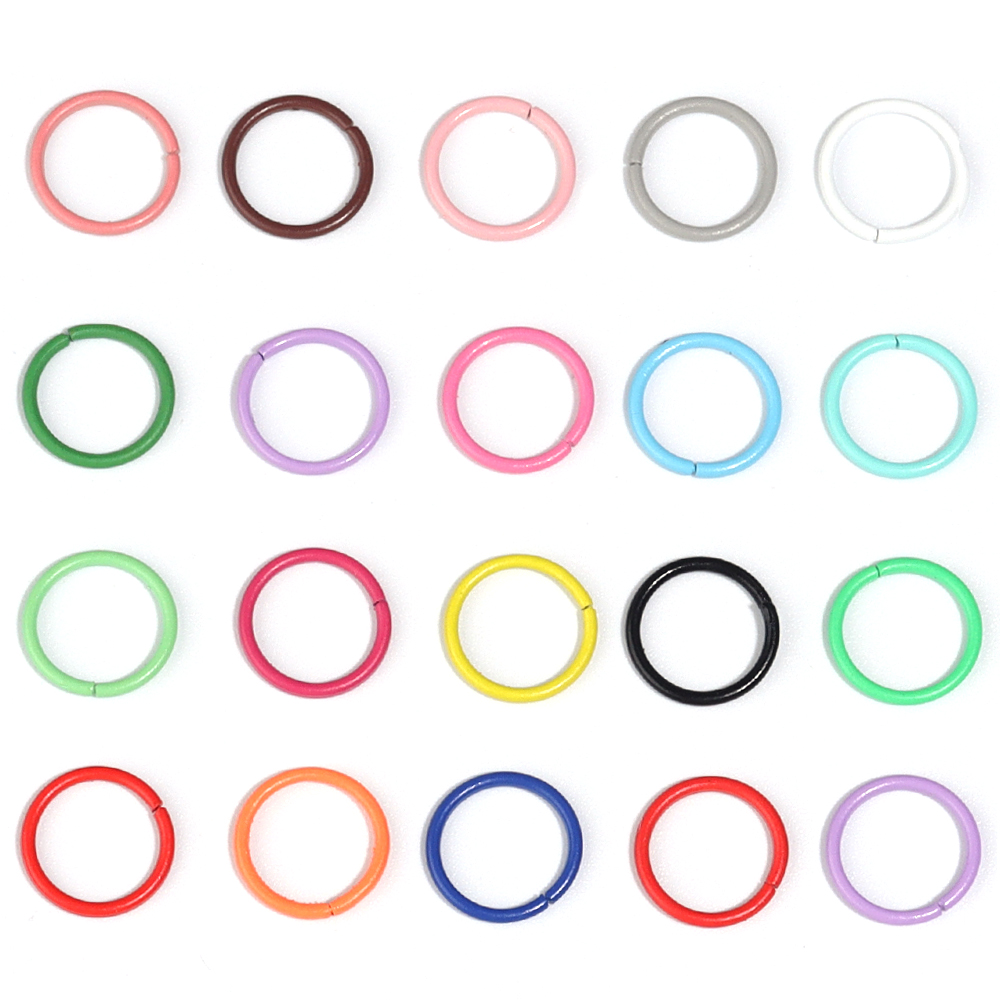 50 adet 8/10mm Demir Bölmeli H - Jewelry Making Closed Jump Rings incelemesi ve fiyatı