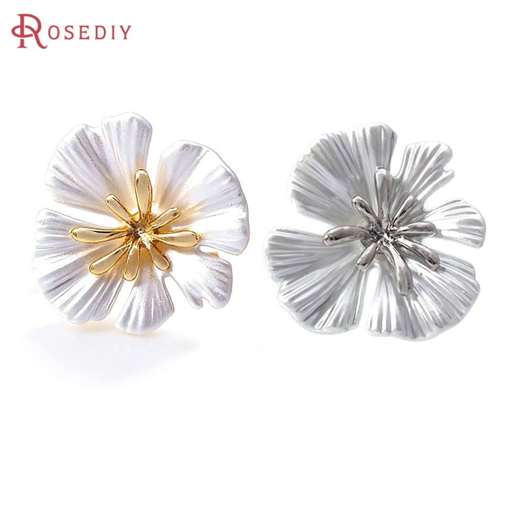 18 K Altın Renk Pirinç Çiçek S - Jewelry Making Brass incelemesi ve fiyatı