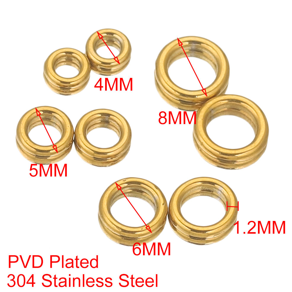 50 adet Paslanmaz Çelik Kapalı - Jewelry Making Closed Jump Rings incelemesi ve fiyatı