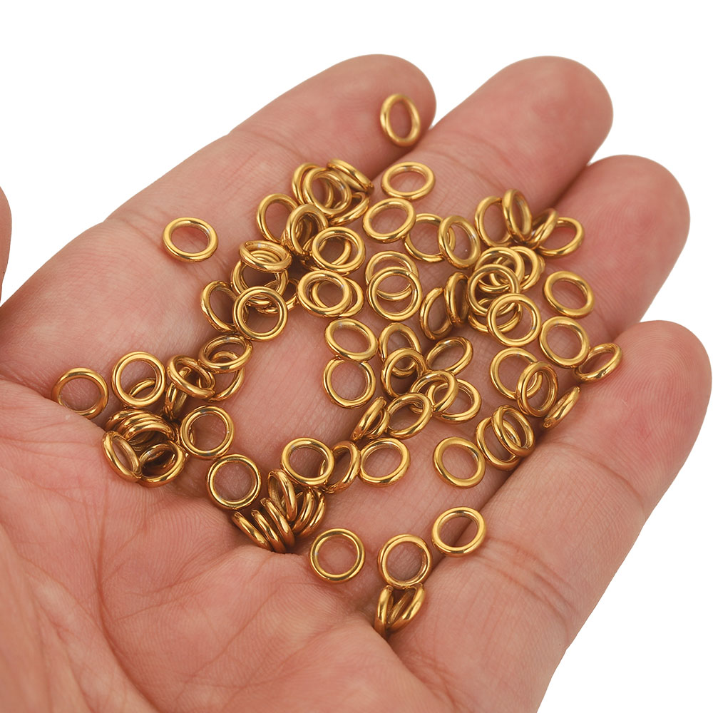 50 adet Paslanmaz Çelik Kapalı - Jewelry Making Closed Jump Rings incelemesi ve fiyatı