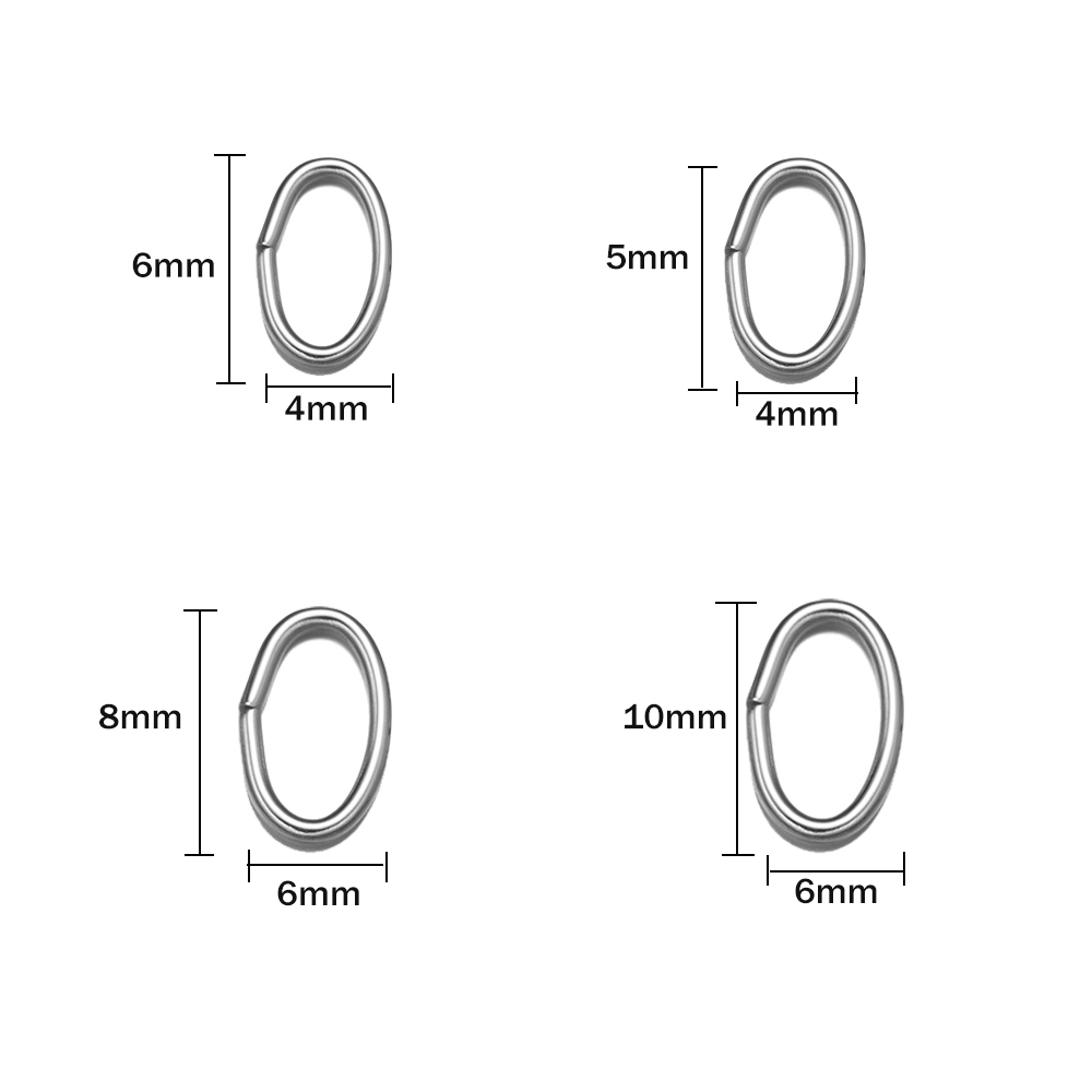 50 adet 3 Renk Paslanmaz Çelik - Jewelry Making Closed Jump Rings incelemesi ve fiyatı