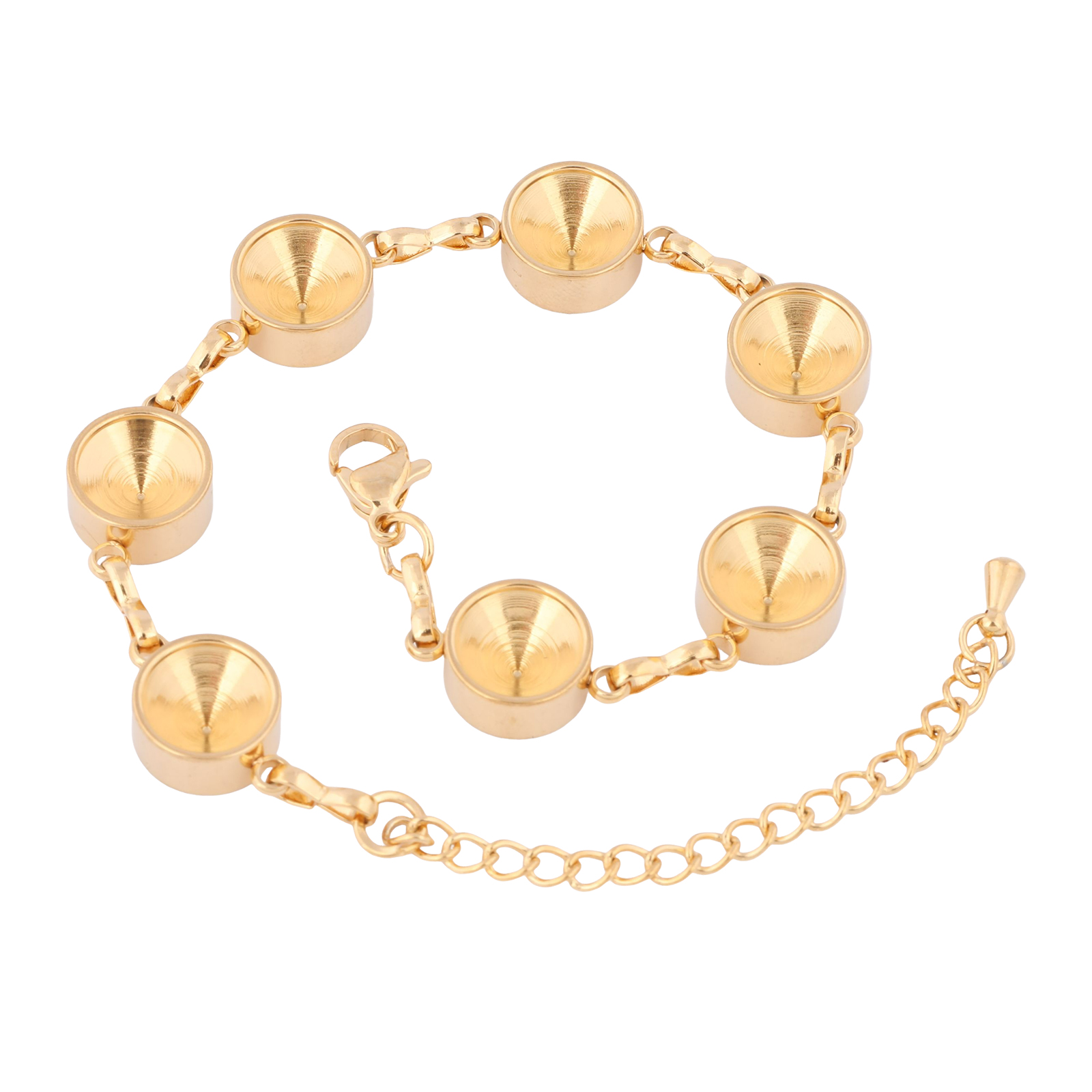 2 adet Paslanmaz Çelik Altın K - Jewelry Making With Stones incelemesi ve fiyatı
