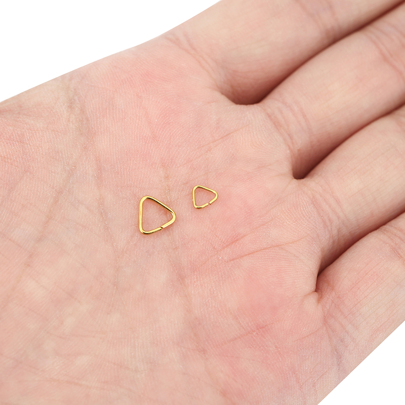 50 adet 5mm 8mm Paslanmaz Çeli - Jewelry Making Closed Jump Rings incelemesi ve fiyatı