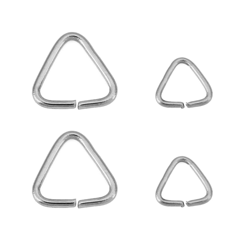 50 adet 5mm 8mm Paslanmaz Çeli - Jewelry Making Closed Jump Rings incelemesi ve fiyatı