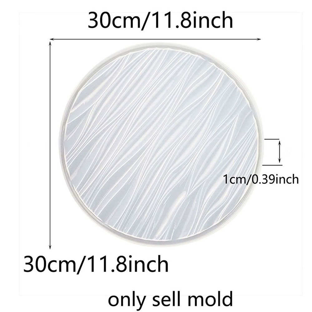 Büyük Yuvarlak Tepsi Silikon K - Resin Mold Jewelry incelemesi ve fiyatı