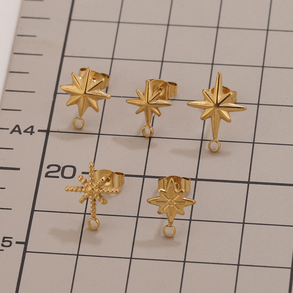 6 adet Paslanmaz Çelik Yıldız  - Jewelry Making Tutorial incelemesi ve fiyatı
