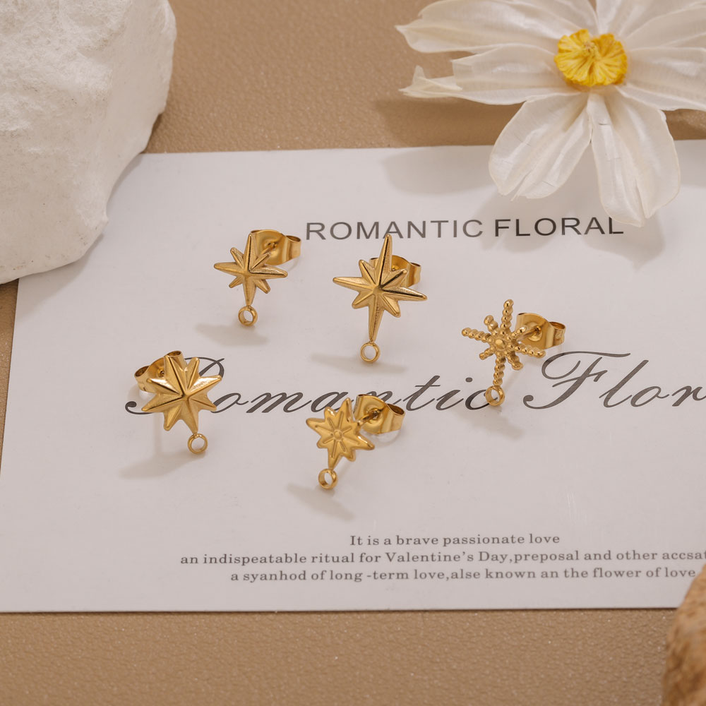 6 adet Paslanmaz Çelik Yıldız  - Jewelry Making Tutorial incelemesi ve fiyatı