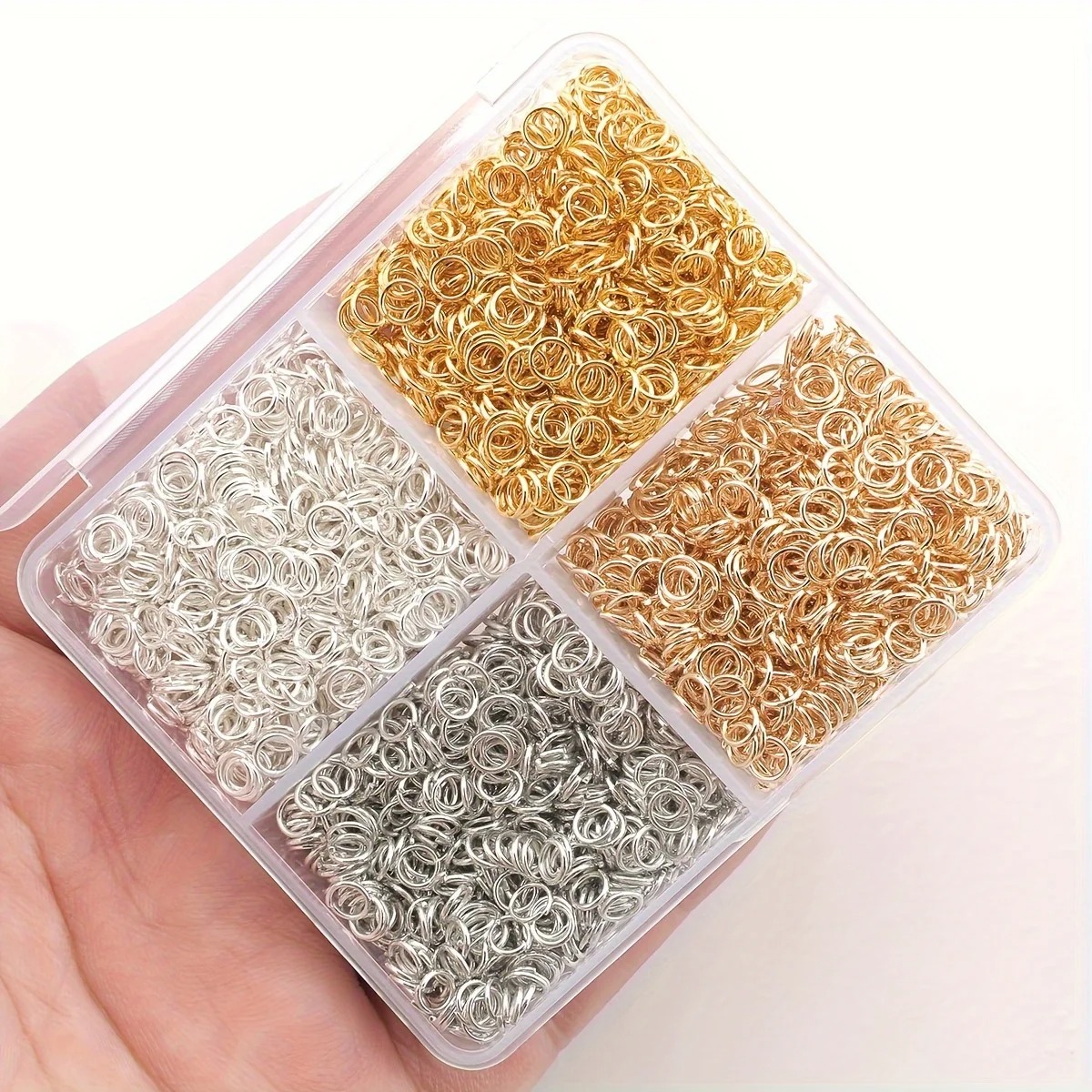 1200 adet 3mm Açık Atlama Halk - Jewelry Making Closed Jump Rings incelemesi ve fiyatı