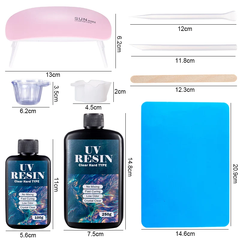 100g/250g Şeffaf UV Reçine Ser - Resin Mold Jewelry incelemesi ve fiyatı