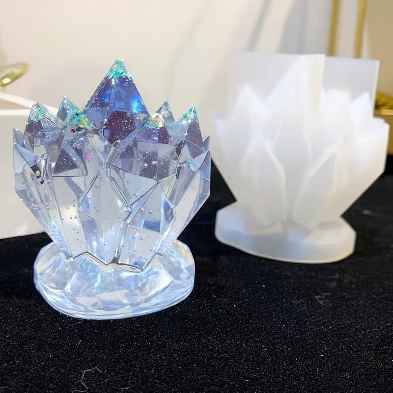 1pckristallcluster dekorative  - Resin Mold Jewelry incelemesi ve fiyatı