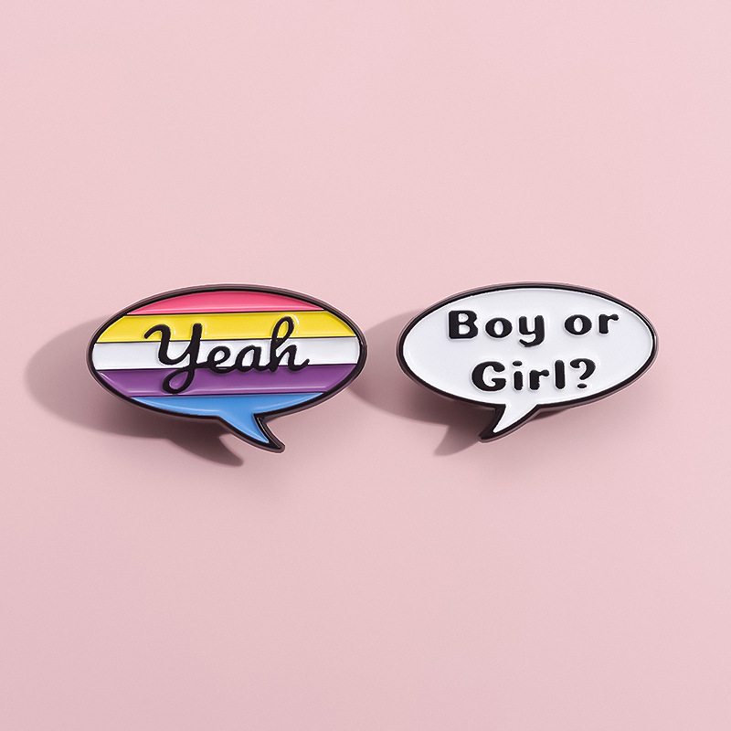 Karikatür Mektup Metal Broş Gö - Jewelry Making History incelemesi ve fiyatı