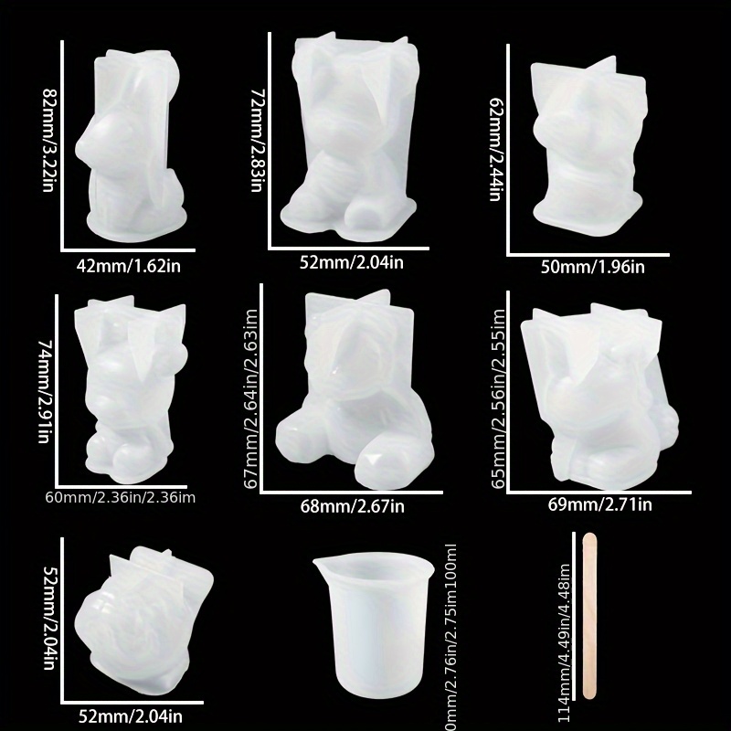 19 Parça Reçine Kalıp Seti, Re - Resin Mold Jewelry incelemesi ve fiyatı