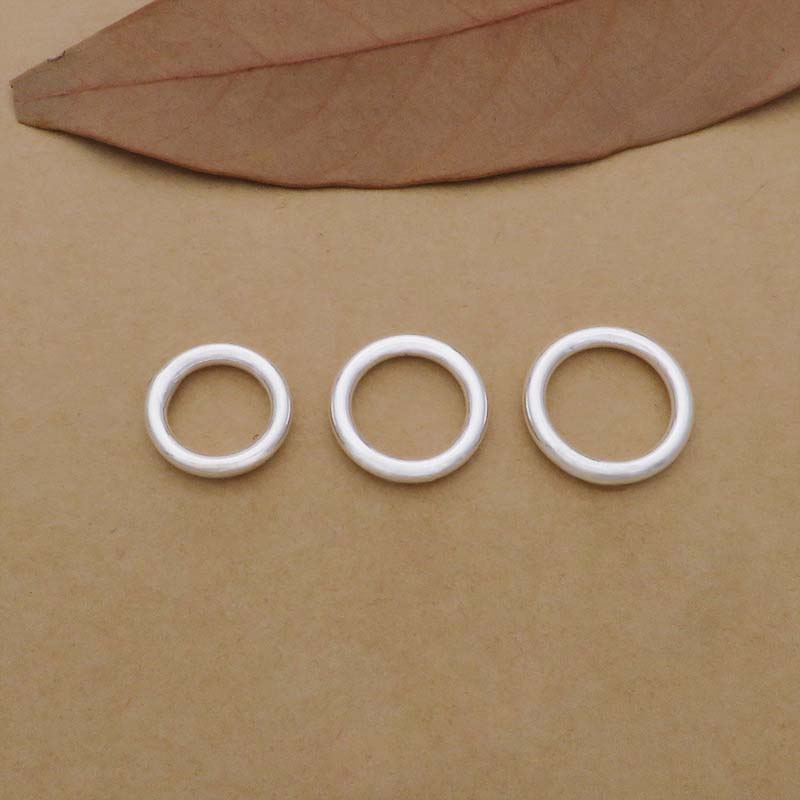 10 adet Hakiki Gerçek Saf Som  - Jewelry Making Closed Jump Rings incelemesi ve fiyatı
