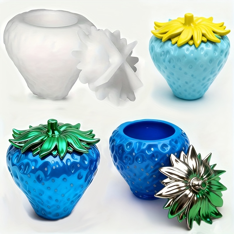 1 Adet Çilek Şeklinde Reçine K - Resin Mold Jewelry incelemesi ve fiyatı