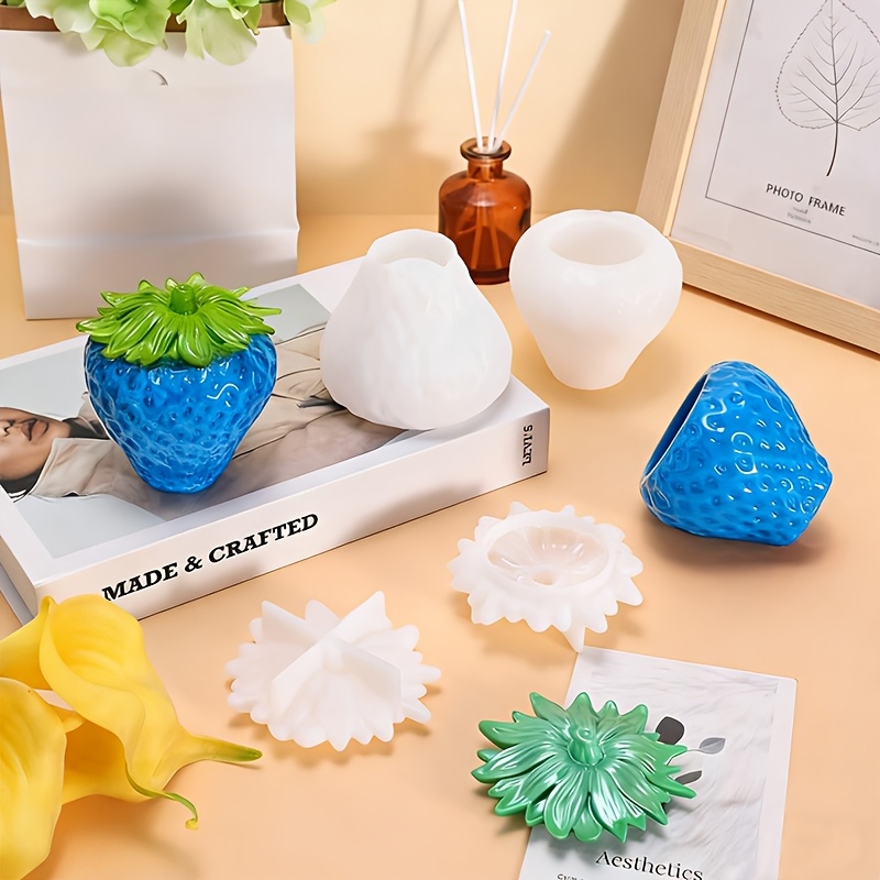 1 Adet Çilek Şeklinde Reçine K - Resin Mold Jewelry incelemesi ve fiyatı