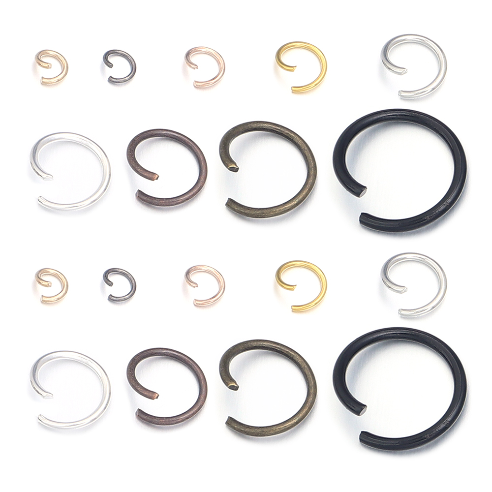 200 adet/grup Metal Açık Atlam - Jewelry Making Closed Jump Rings incelemesi ve fiyatı