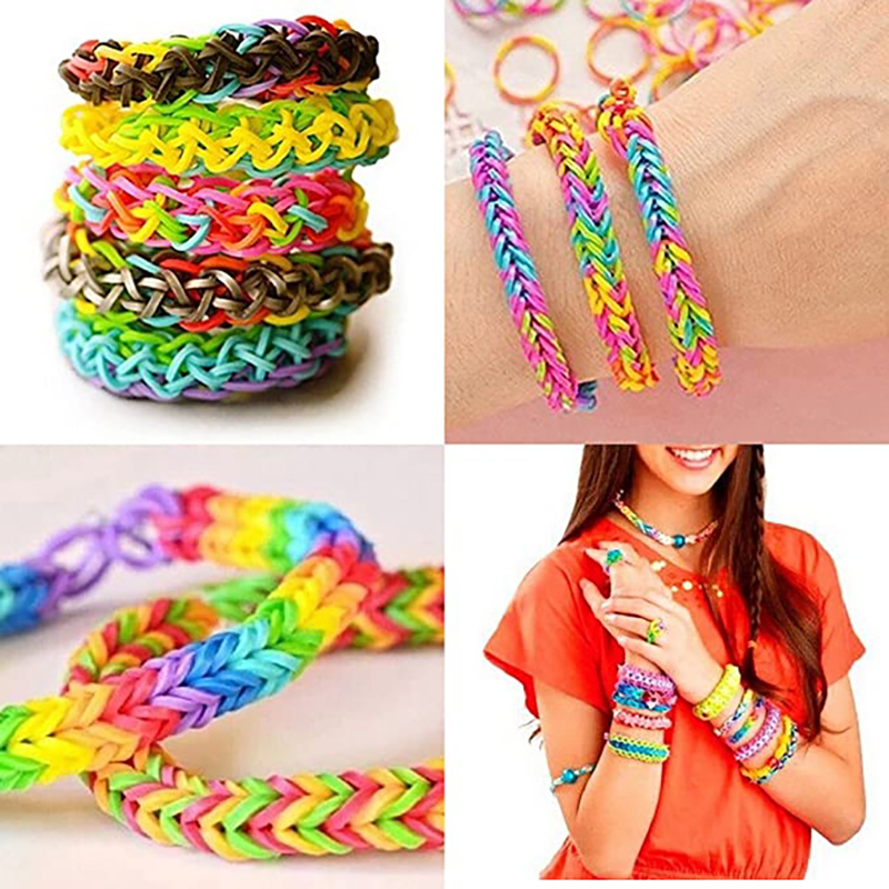 600 adet Renkli Lastik Bant Bi - Jewelry Making Tutorial incelemesi ve fiyatı