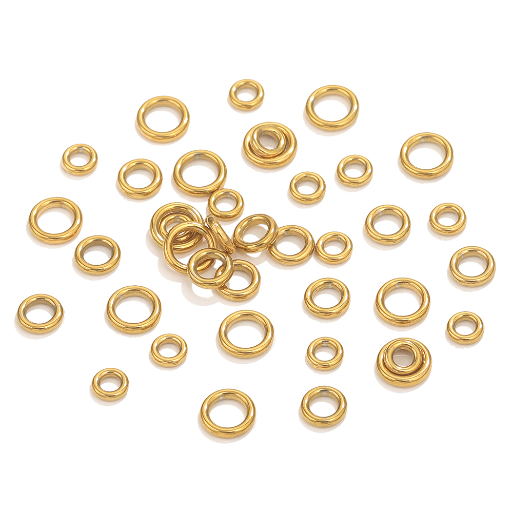 50 adet Paslanmaz Çelik O Ring - Jewelry Making Closed Jump Rings incelemesi ve fiyatı