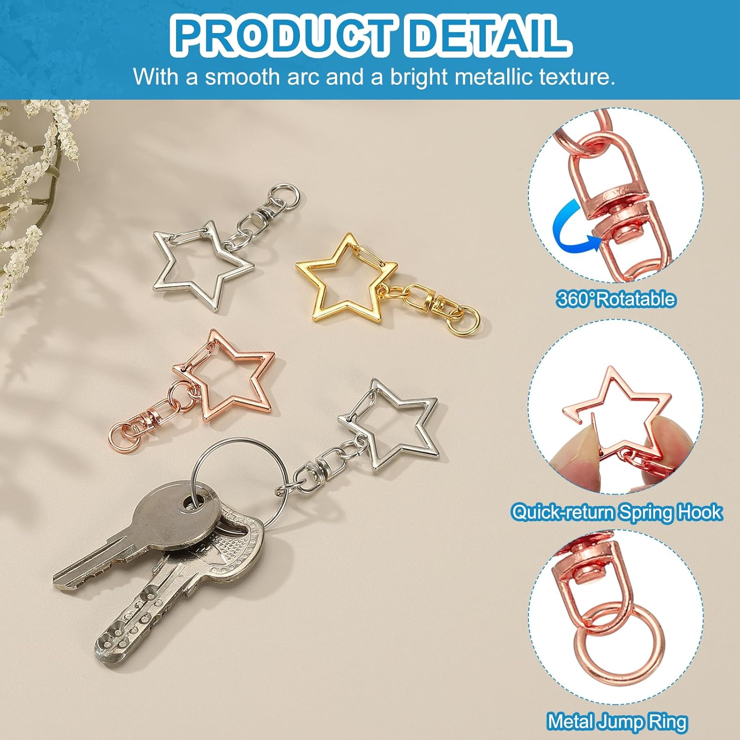 5/15/25/50 Set Yıldız Şeklinde - Jewelry Making Kits incelemesi ve fiyatı