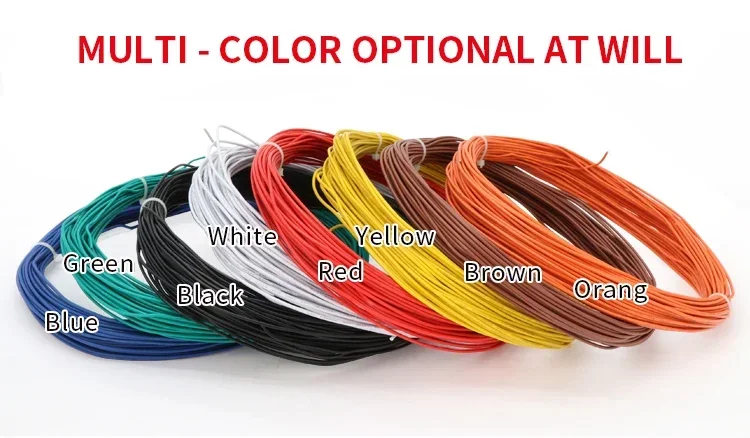 5/10/20M UL1007 tek çekirdekli - Wire 22 Gauge Copper incelemesi ve fiyatı