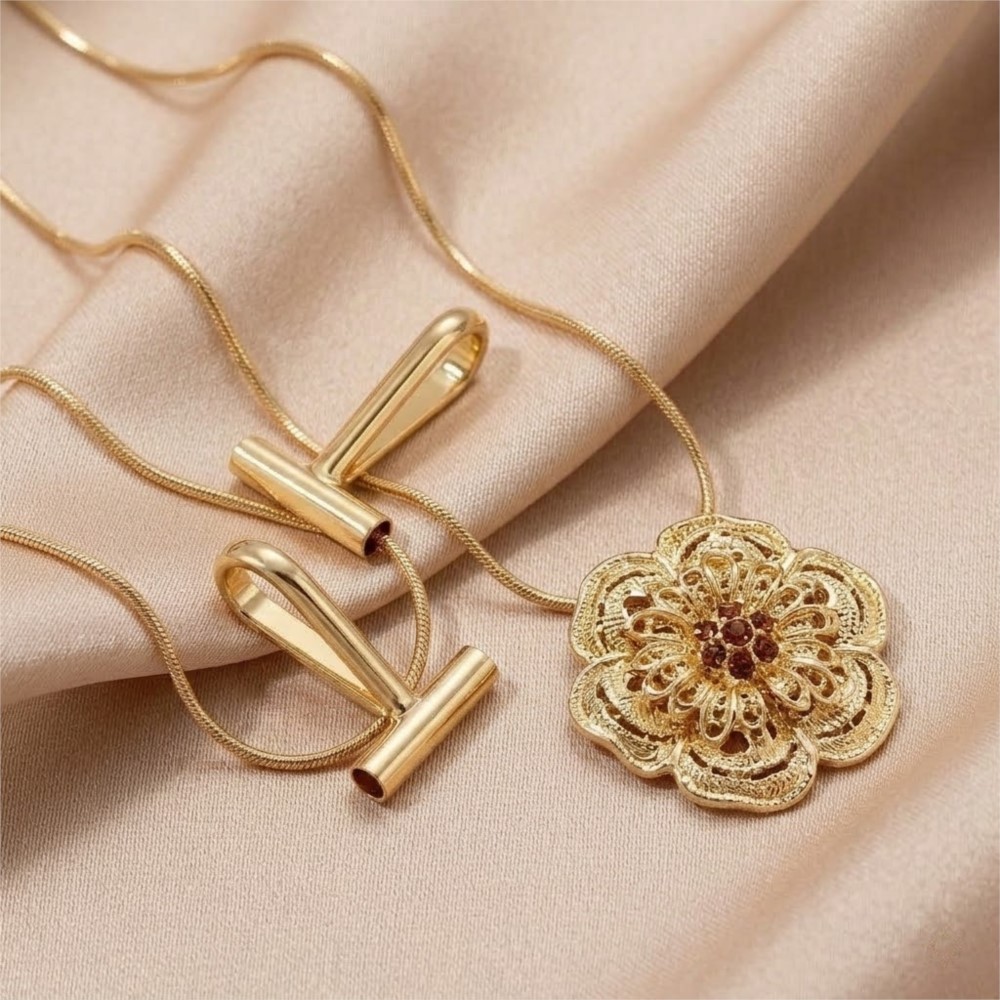2 adet 14K Pirinç Dikey Pimli  - Jewelry Making Brass incelemesi ve fiyatı