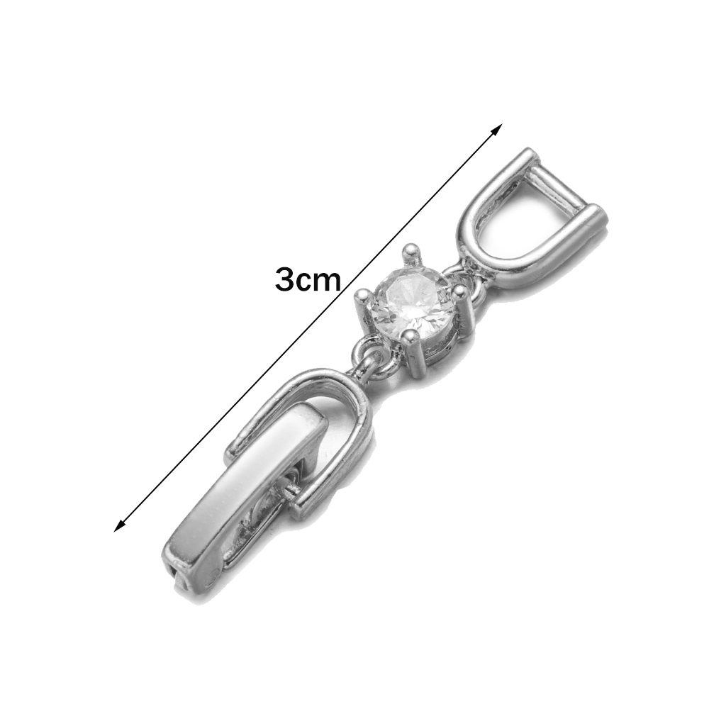 5 adet Beyaz Altın Kaplama Kri - Jewelry Making Kits incelemesi ve fiyatı