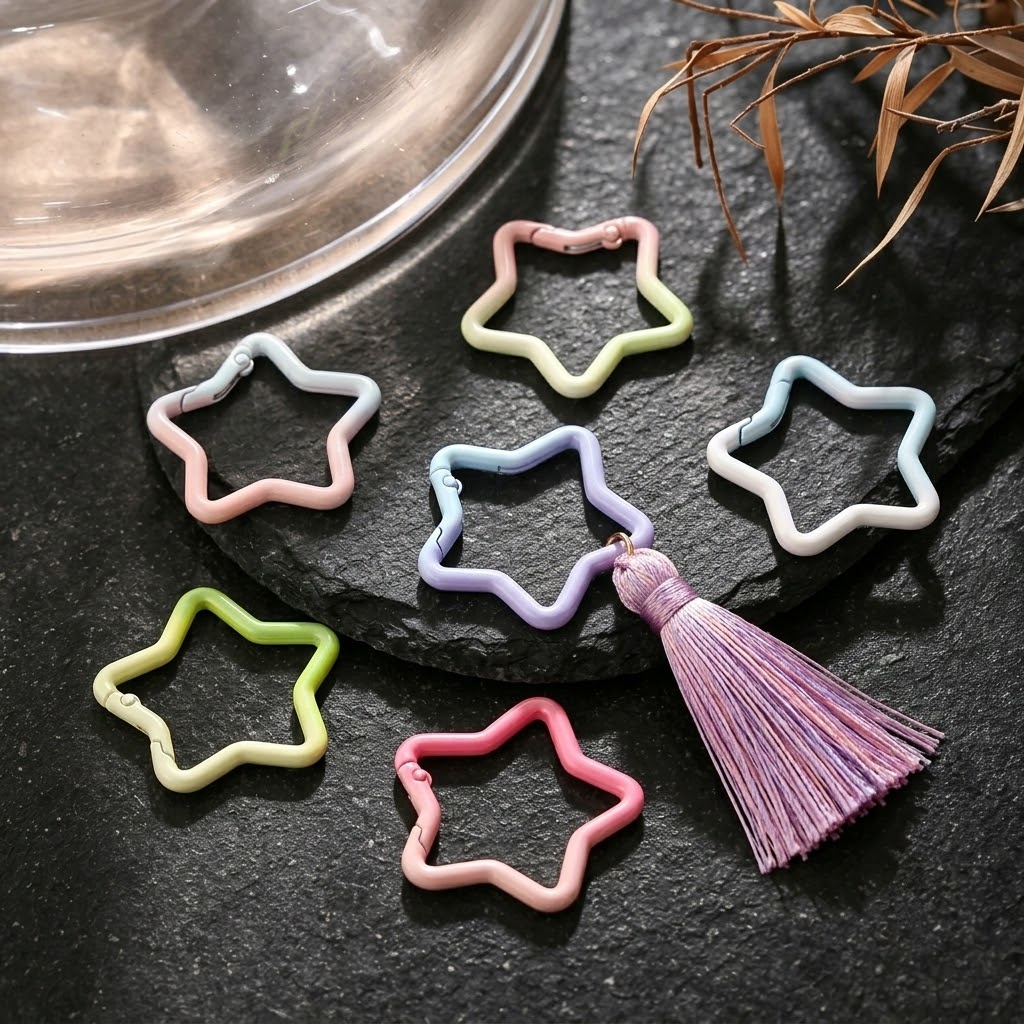 5 adet degrade yıldız şekli ya - Jewelry Making Ring Tool incelemesi ve fiyatı
